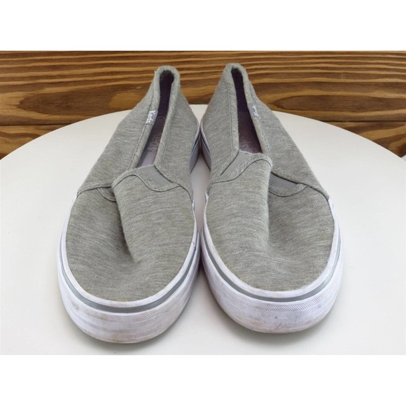 Keds Size 8.5 Sneaker Gray Fabric 8.5 Slip On Women - Picture 3 of 11